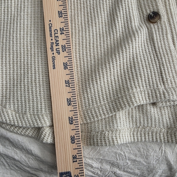 Thread & Supply Ribbed Button Down Cardigan L - Picture 9 of 9